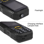 Telefono impermeabile 5800mAh con torcia LED e doppia SIM