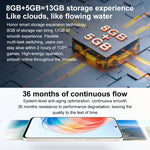 Smartphone 6,7" Android 12 Dimensity 700 8GB 128GB 5G