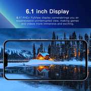 Identificazione facciale, Android 6.0 Spreadtrum 7731G Quad Core, Rete: 3G, Doppia SIM, i13 Pro Max N83 1GB+16GB