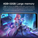 Smartphone Android 10 MTK6737 4G 4GB RAM 32GB + 64GB TF