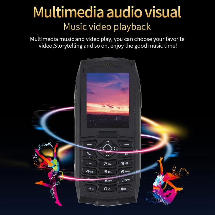 Telefono impermeabile IP68 2,4" con batteria 2000mAh