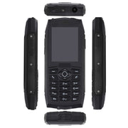 IP68 Impermeabile Antipolvere Antiurto, 2,4 pollici, MTK6261D, Batteria 2000mAh, SOS, FM, Doppia SIM