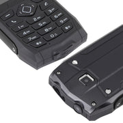 IP68 impermeabile, antipolvere, antiurto, 2,4 pollici, MTK6261D, batteria da 2000 mAh, altoparlante, FM, rete: 2G, doppia SIM
