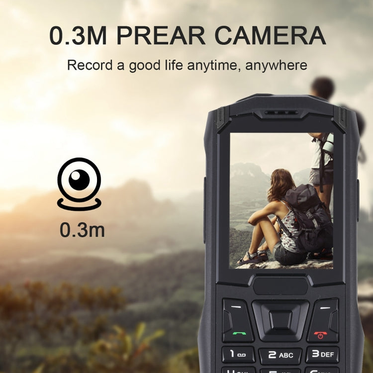 Telefono outdoor impermeabile IP68 2,4" con batteria 2500mAh