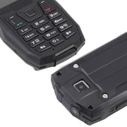 IP68 Impermeabile Antipolvere Antiurto, 2,4 pollici, MTK6261D, Batteria 2500mAh, SOS, FM, Doppia SIM