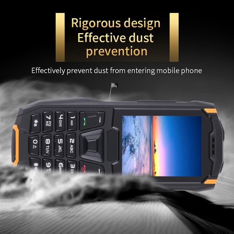Telefono outdoor impermeabile IP68 2,4" con batteria 2500mAh