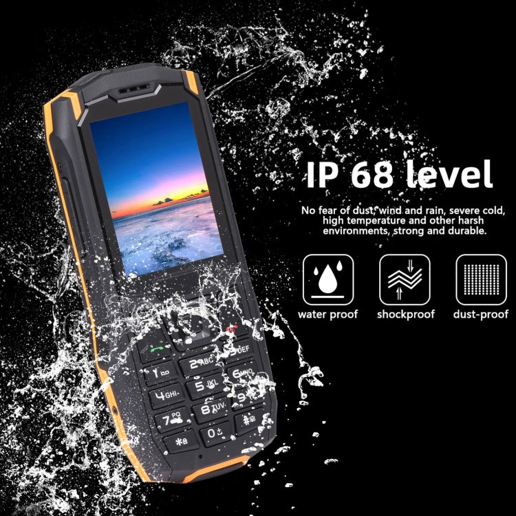 Telefono outdoor impermeabile IP68 2,4" con batteria 2500mAh