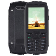 IP68 Impermeabile Antipolvere Antiurto, 2,8 pollici, MTK6261D, Batteria 2000mAh, SOS, FM, Doppia SIM