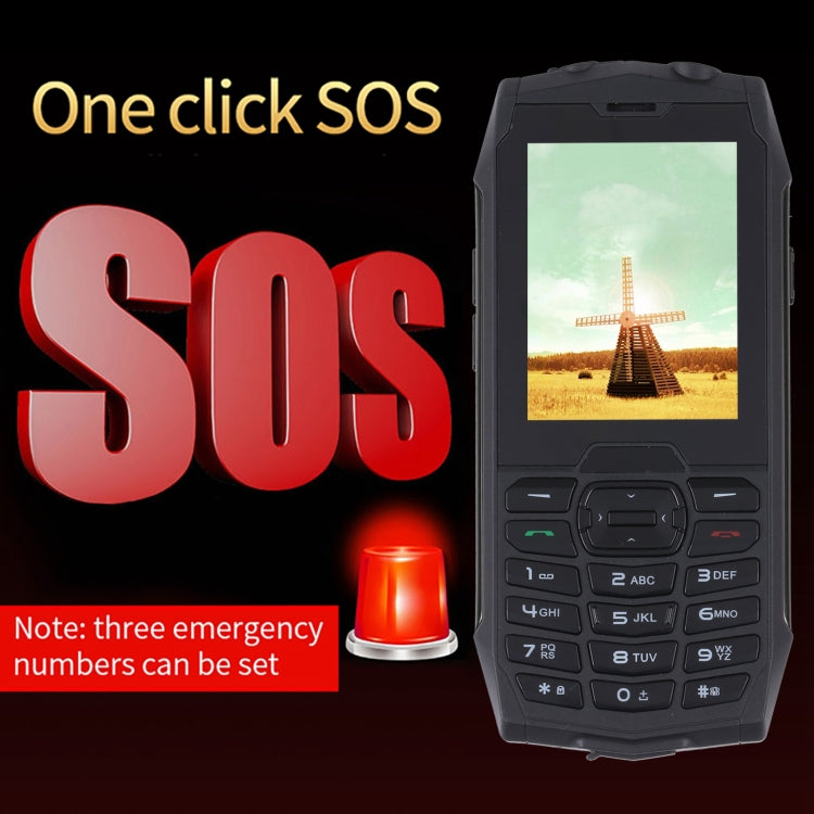 Telefono impermeabile IP68 2,8" con batteria 2000mAh