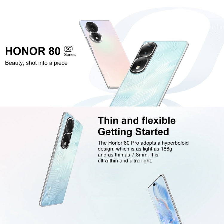 Smartphone Honor 80 Pro 5G 12GB 256GB Snapdragon 8+ Gen1