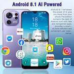 Smartphone Android 8.1 MTK6737 4G 2GB 16GB 6,3" HD+