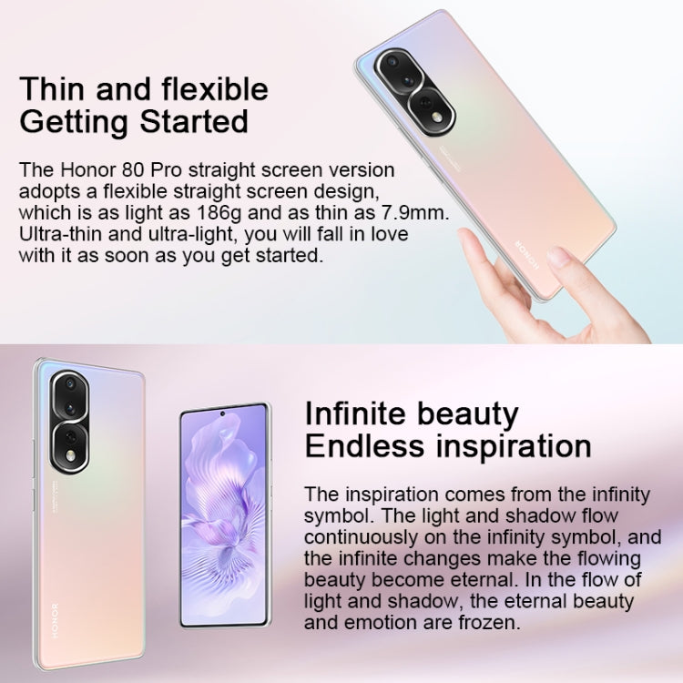Smartphone Honor 80 Pro 12GB 256GB 5G Snapdragon 8+ Gen1