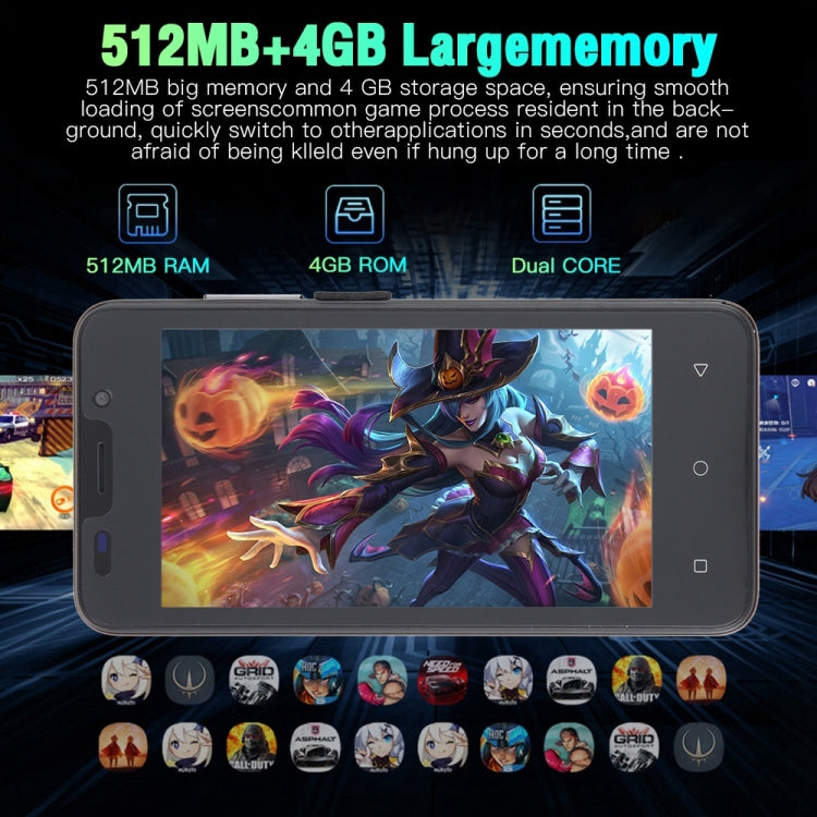 Identificazione facciale, Android 4.4 MTK6572 Dual Core, Rete: 3G