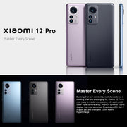 Tripla fotocamera posteriore, Face ID e identificazione delle impronte digitali sullo schermo, batteria da 4600 mAh, MIUI 13 da 6,73 pollici / Android 12 Snapdragon 8 Gen 1 Octa Core fino a 3,0 GHz, Rete: 5G, NFC, Xiaomi 12 Pro Global EU Version