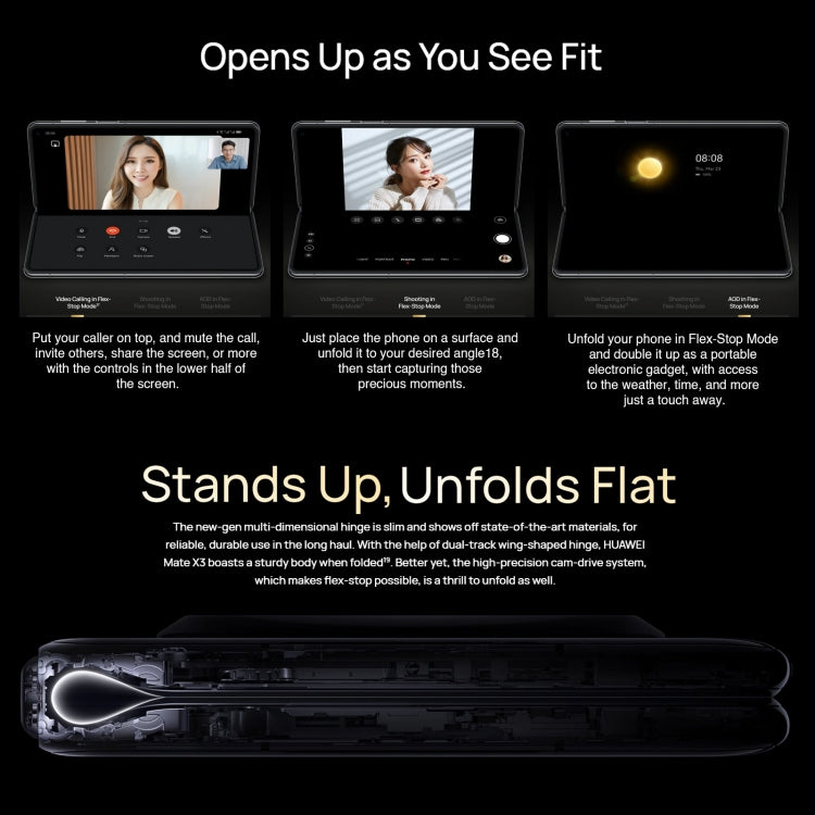 Smartphone pieghevole con doppio schermo OLED e tripla fotocamera