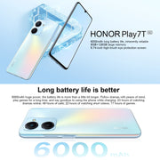 Doppia fotocamera posteriore, identificazione delle impronte digitali laterale, batteria da 6000 mAh, Magic UI 6.1 da 6,74 pollici / Android 12 Dimensity 6020 Octa Core, rete: 5G, OTG, non supporta Google Play, 8GB+128GB