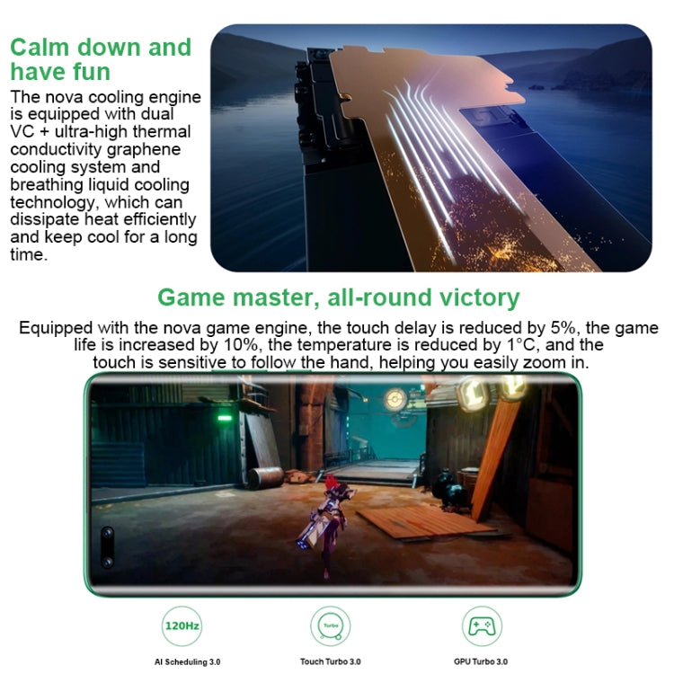 Doppia fotocamera posteriore + doppia fotocamera frontale, identificazione dell'impronta digitale dello schermo, vetro Kunlun da 6,78 pollici HarmonyOS Qualcomm Snapdragon 778G 4G Octa Core fino a 2,4 GHz, rete: 4G, OTG, NFC, non supporta Google Play��...
