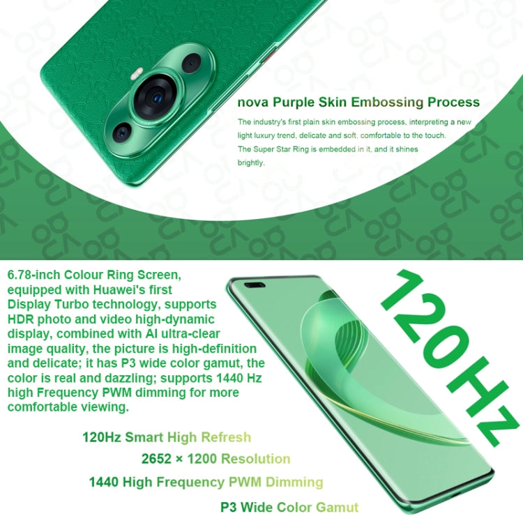 Doppia fotocamera posteriore + doppia fotocamera frontale, identificazione dell'impronta digitale dello schermo, vetro Kunlun da 6,78 pollici HarmonyOS Qualcomm Snapdragon 778G 4G Octa Core fino a 2,4 GHz, rete: 4G, OTG, NFC, non supporta Google Play��...