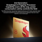 Smartphone con Snapdragon 8 Gen2, schermo OLED 2K 6,73"
