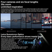 Quattro fotocamere posteriori Leica, identificazione delle impronte digitali sullo schermo, batteria da 5000 mAh, OLED 2K MIUI 14 da 6,73 pollici Qualcomm Snapdragon 8 Gen2 Octa Core 4nm fino a 3,19 GHz, rete: 5G, NFC, funzione di ricarica wireless    ...