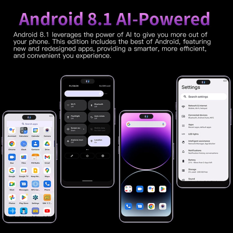 Identificazione facciale, Android 8.1 MMTK6737 Quad Core, OTG, Rete: 4G