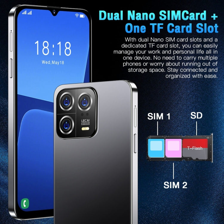 Smartphone Android 8.1 MTK6580A Quad Core 3G OTG 6,5 pollici
