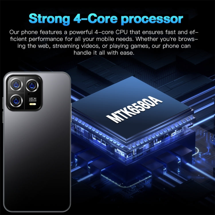 Smartphone Android 8.1 MTK6580A Quad Core 3G OTG 6,5 pollici