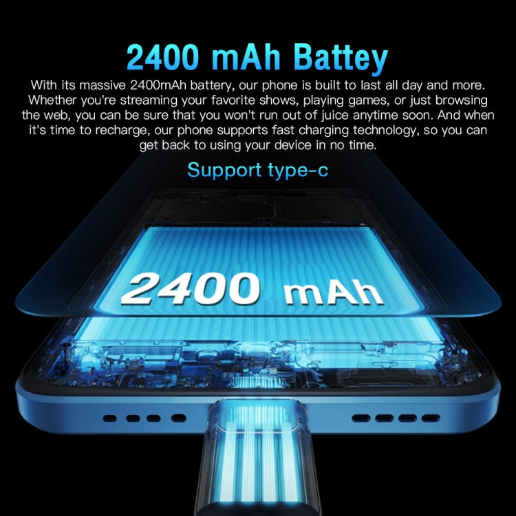 Smartphone Android 9.1 MTK6580A Quad Core 3G 6.52 pollici