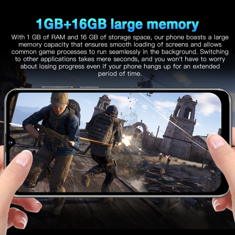 Smartphone Android 9.1 MTK6580A Quad Core 3G 6.52 pollici