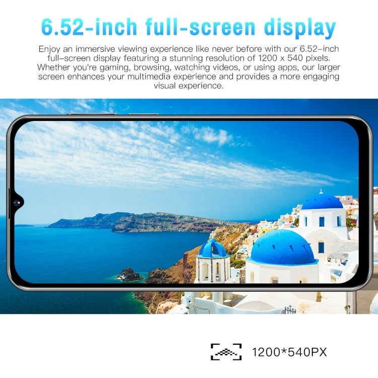 Smartphone Android 9.1 MTK6580A Quad Core 3G 6.52"