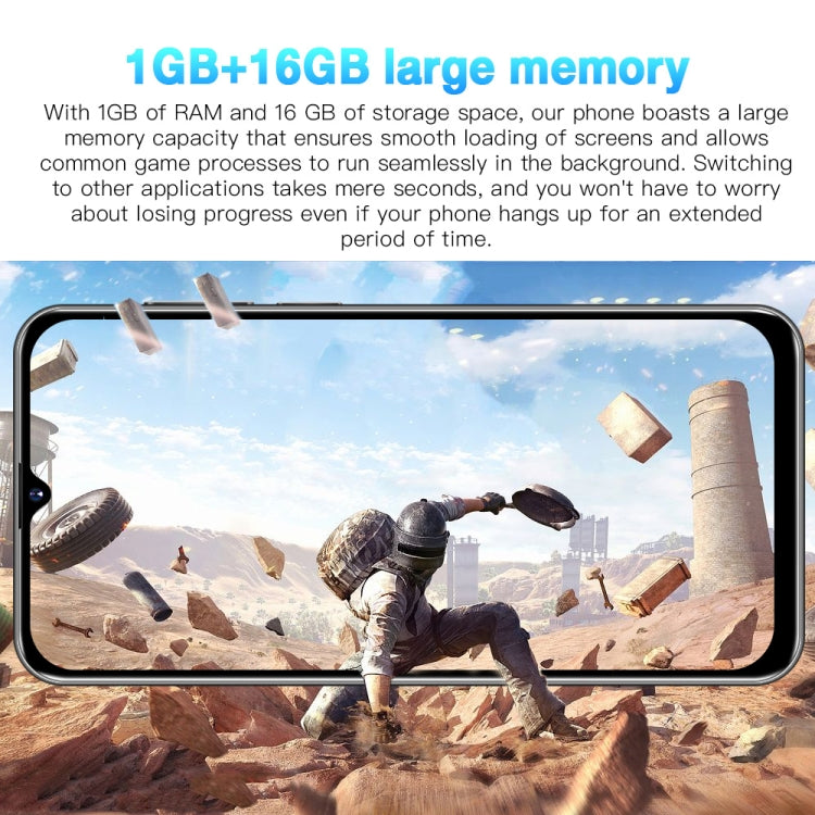 Smartphone Android 9.1 MTK6580A Quad Core 3G 6.52"