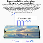 Doppia fotocamera posteriore, identificazione dell'impronta digitale laterale, batteria da 5000 mAh, HarmonyOS 3.0 da 6,8 pollici Qualcomm Snapdragon 680 Octa Core, rete: 4G, OTG, non supporta Google Play, 128GB