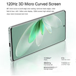 Tripla fotocamera posteriore, identificazione dell'impronta digitale sullo schermo, batteria da 4600 mAh, sistema operativo Android 13 Origin da 6,78 pollici 3 dimensioni 8200 Octa Core fino a 3,1 GHz, OTG, NFC, rete: 5G, 12GB+512GB
