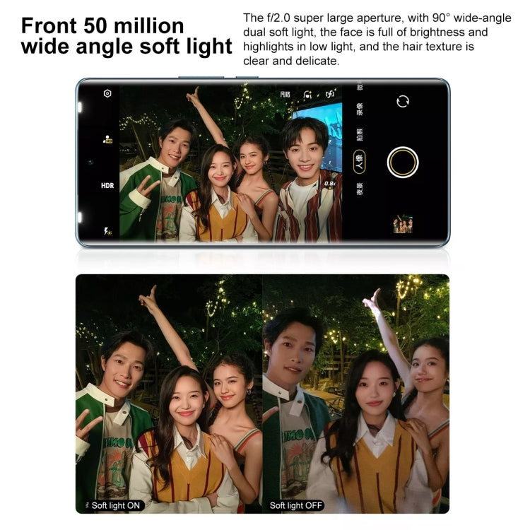 Tripla fotocamera posteriore, identificazione dell'impronta digitale sullo schermo, batteria da 4600 mAh, sistema operativo Android 13 Origin da 6,78 pollici 3 dimensioni 8200 Octa Core fino a 3,1 GHz, OTG, NFC, rete: 5G, 8GB+256GB