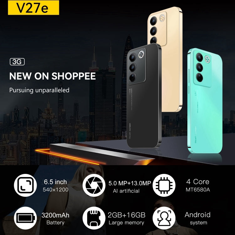 Smartphone Android 9.1 MTK6580A Quad Core Dual SIM 3G