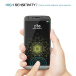Per LG G5 0,26mm 9H Durezza superficiale Pellicola a schermo intero in vetro temperato serigrafato colorato antideflagrante curvo 3D, For LG G5(1 PC), For LG G5, For G5