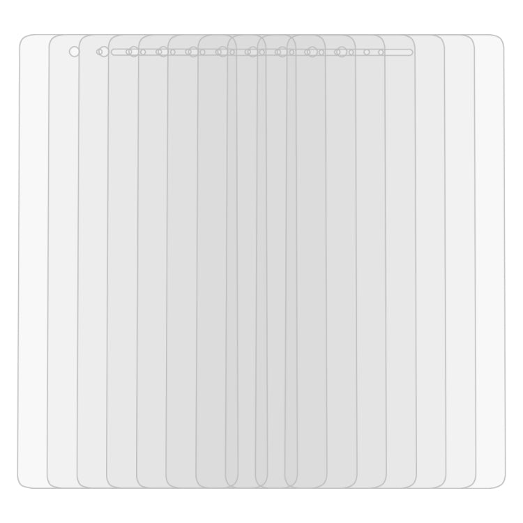 10 PZ per Huawei P9 Lite 0,26mm 9H Durezza superficiale 2.5D Pellicola per schermo in vetro temperato antideflagrante, For P9 Lite(10 PCS)