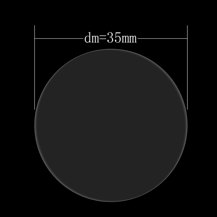 ENKAY Hat-Prince per Smart Watch con quadrante circolare da 35 mm di diametro 0,2 mm 9H Durezza superficiale 2.15D Pellicola per schermo in vetro temperato curvo antideflagrante