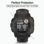 ENKAY Hat-Prince per Smart Watch con quadrante circolare da 39 mm di diametro 0,2 mm 9H Durezza superficiale 2.15D Pellicola per schermo in vetro temperato curvo antideflagrante