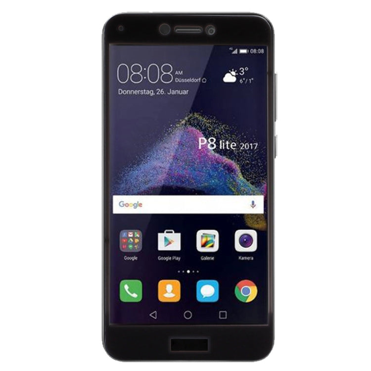 Per Huawei P8 Lite (2017) Pellicola per schermo in vetro temperato a schermo intero antideflagrante con durezza superficiale 0,26 mm 9H, For P8 Lite (2017)