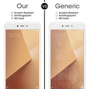 10 PZ per Xiaomi Redmi Note 5A 0,26mm 9H Durezza superficiale 2.5D Pellicola per schermo in vetro temperato a schermo intero antideflagrante, For Redmi Note 5A