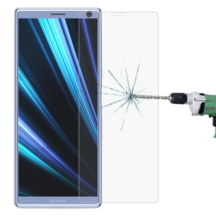 Pellicola in vetro temperato antideflagrante da 0,26 mm 9H 2.5D per Sony Xperia XA3, For Sony Xperia XA3 (1 PCS)