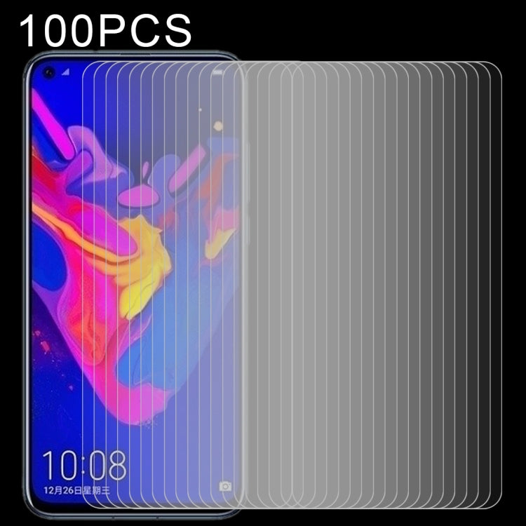 Pellicola in vetro temperato antideflagrante 9H 2.5D da 100 PZ 0,26mm per Huawei Honor View 20, Huawei Honor View 20