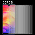 Pellicola in vetro temperato per Xiaomi Redmi Note 7 100 pezzi