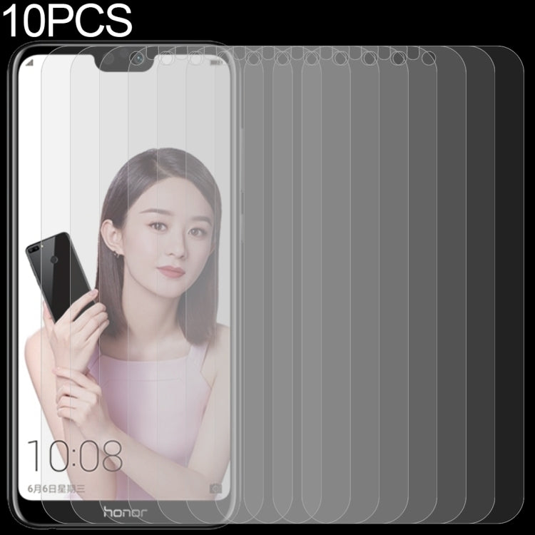 Pellicola in vetro temperato 9H 2.5D da 10 pezzi 0,26mm per Huawei Honor 9i, For Honor 9i