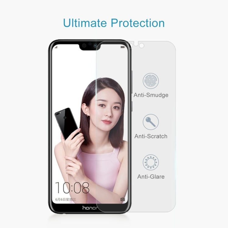 Pellicola in vetro temperato 9H 2.5D da 10 pezzi 0,26mm per Huawei Honor 9i, For Honor 9i