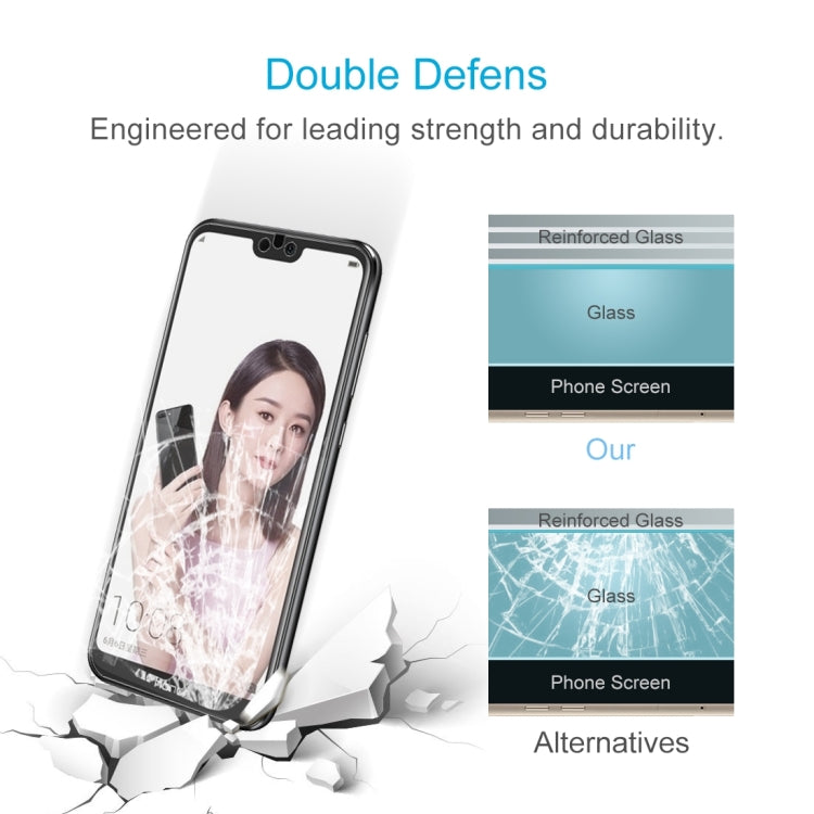 Pellicola in vetro temperato 9H 2.5D da 10 pezzi 0,26mm per Huawei Honor 9i, For Honor 9i