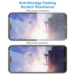 10 pellicole in vetro temperato 0,26 mm 9H 2,5D per Nokia X6, For Nokia X6