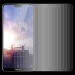 10 pellicole in vetro temperato 0,26 mm 9H 2,5D per Nokia X6, For Nokia X6