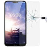 Pellicola in vetro temperato 0,26 mm 9H 2,5D per Nokia X6, For Nokia X6 (1pc)